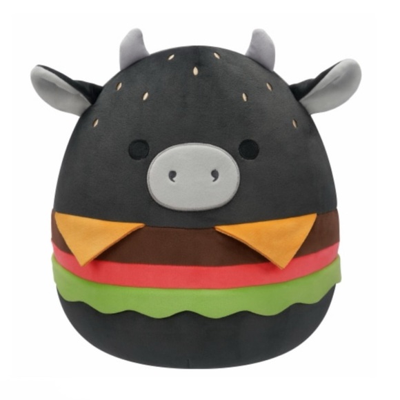 NWT 12" Angus the Cow Burger Squishmallow - Picture 1 of 1